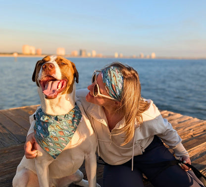 Bait Shop Bandana &amp; Headband Set - Mutty Mornings