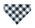 Black Buffalo Check Pet Bandana - Mutty Mornings