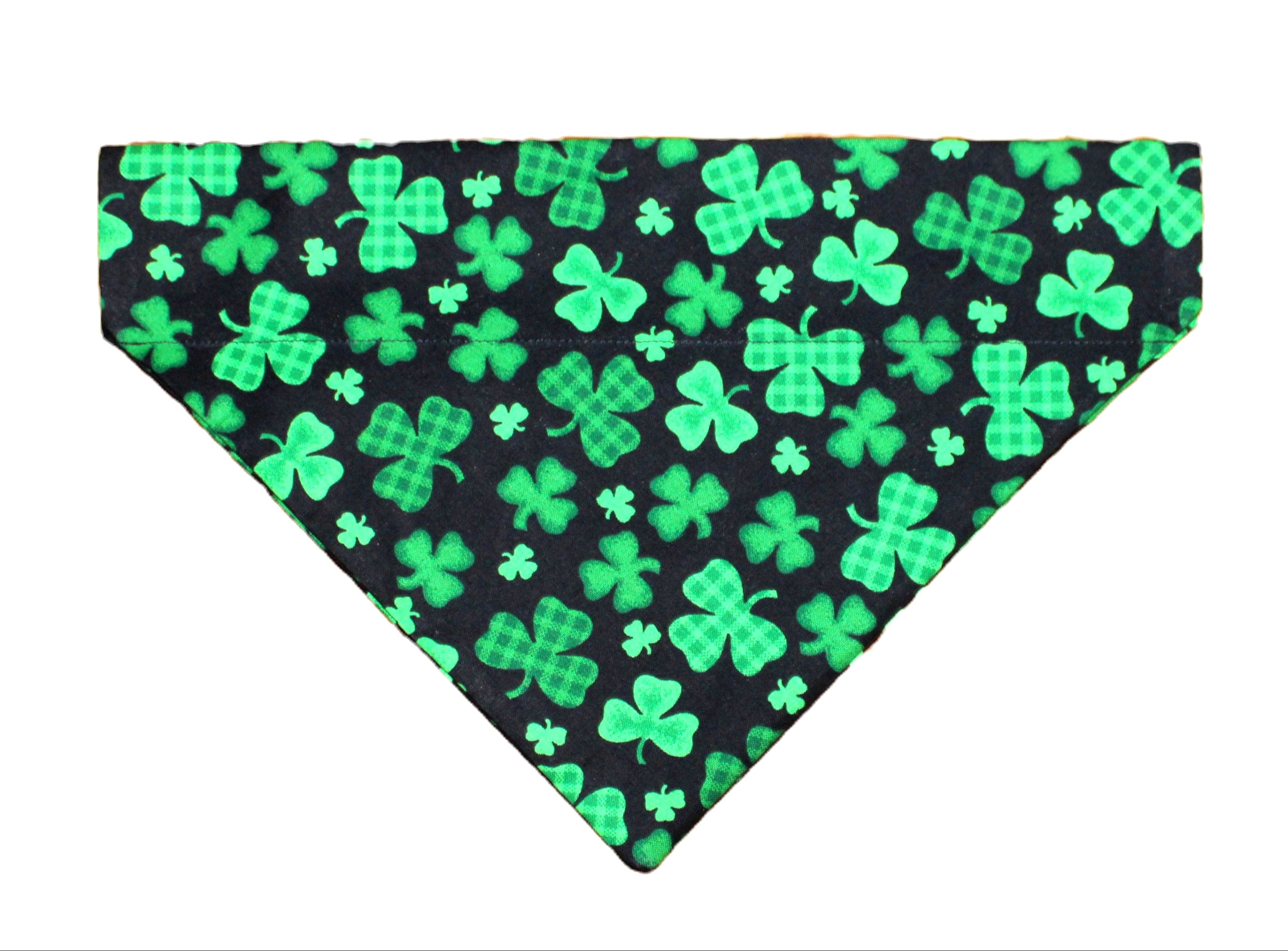 Black Shamrocks Pet Bandana - Mutty Mornings