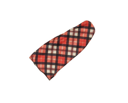 Blitzen Plaid Bandana &amp; Headband Set - Mutty Mornings