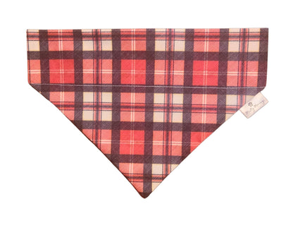 Blitzen Plaid Pet Bandana - Mutty Mornings