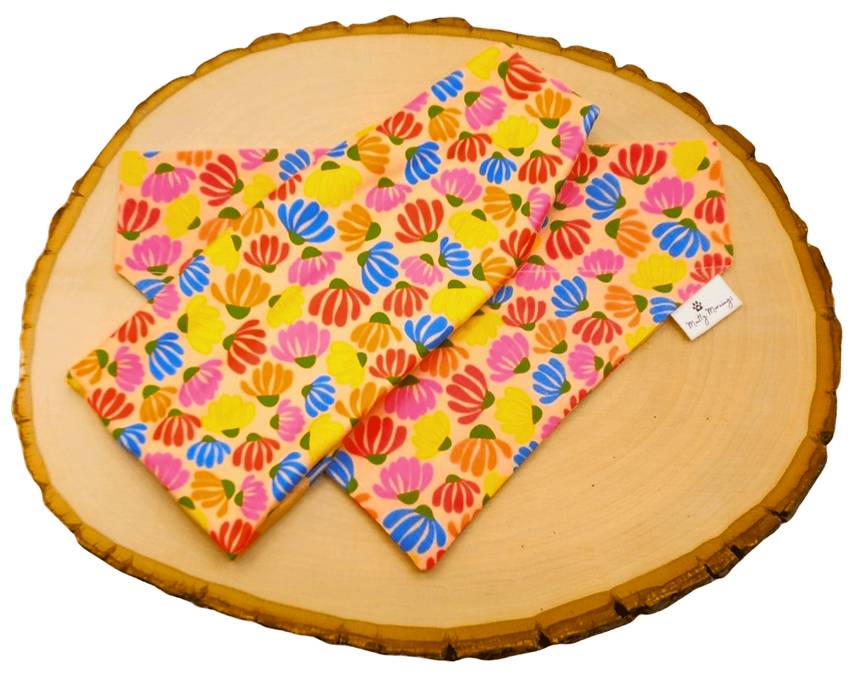 Blossom Breeze Bandana &amp; Headband Set - Mutty Mornings