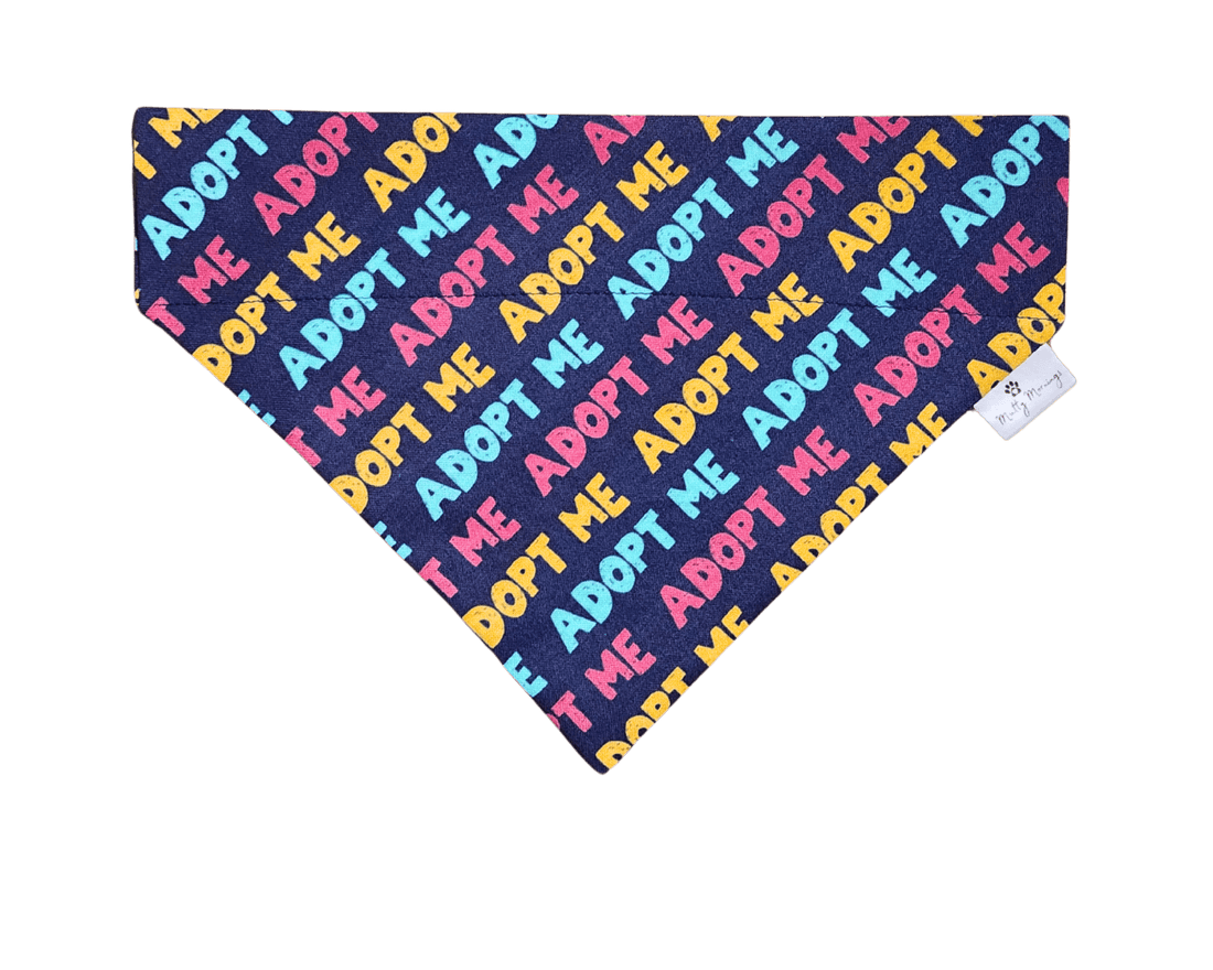Blue Adopt Me Pet Bandana - Mutty Mornings