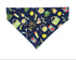 Blue Camping Pet Bandana - Mutty Mornings