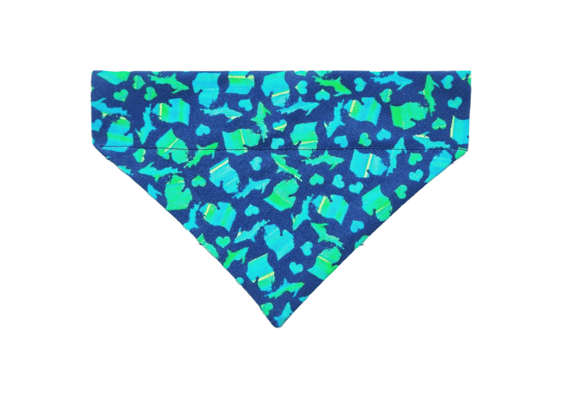Blue Mitten Pet Bandana - Mutty Mornings
