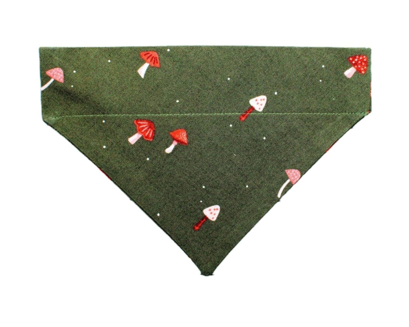 Boho Green Mushrooms Pet Bandana - Mutty Mornings