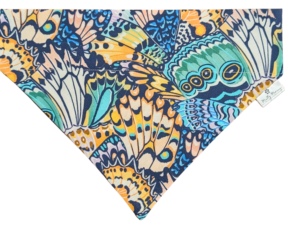 Butterfly Wings Pet Bandana - Mutty Mornings