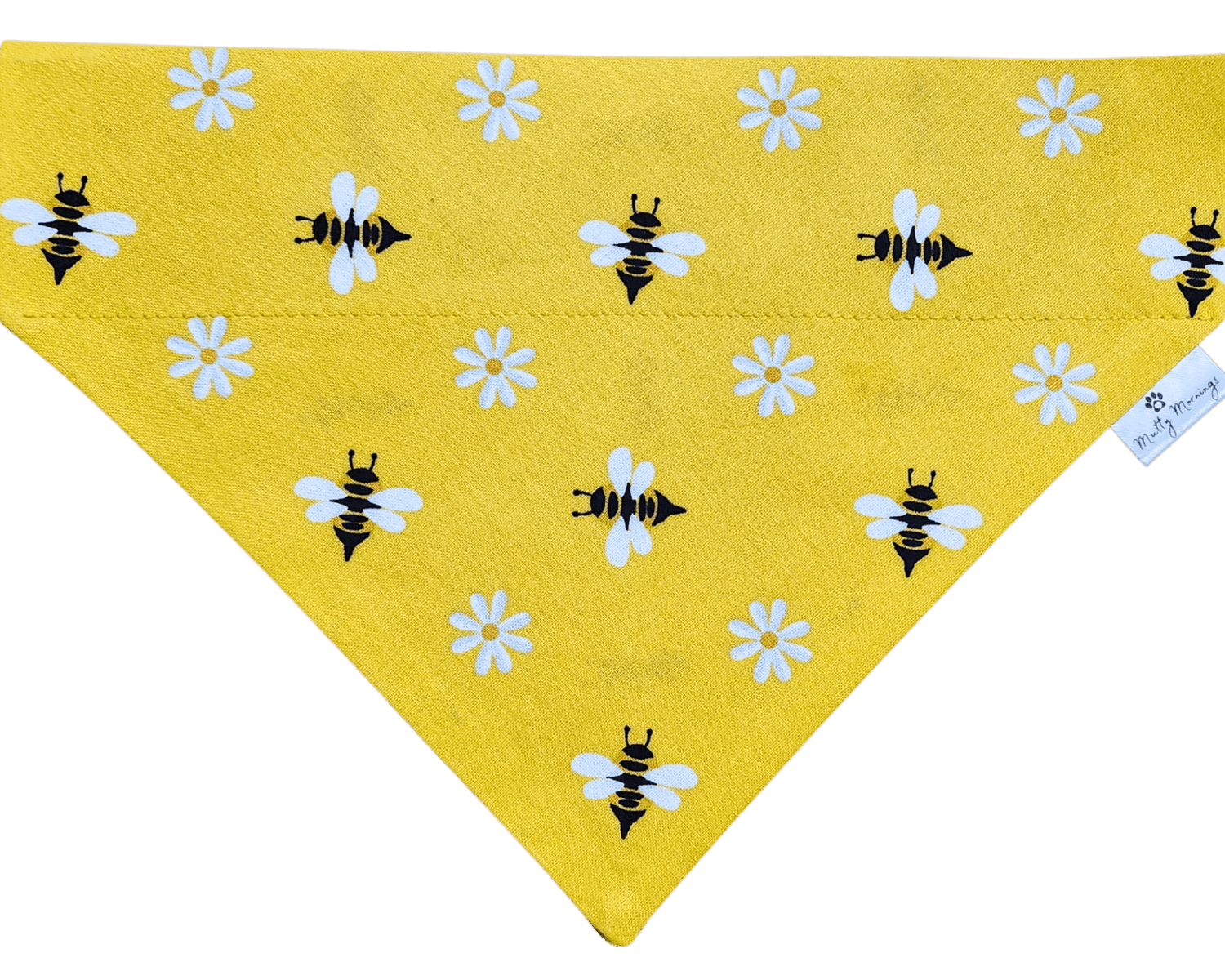 Buzzing Blooms Pet Bandana - Mutty Mornings