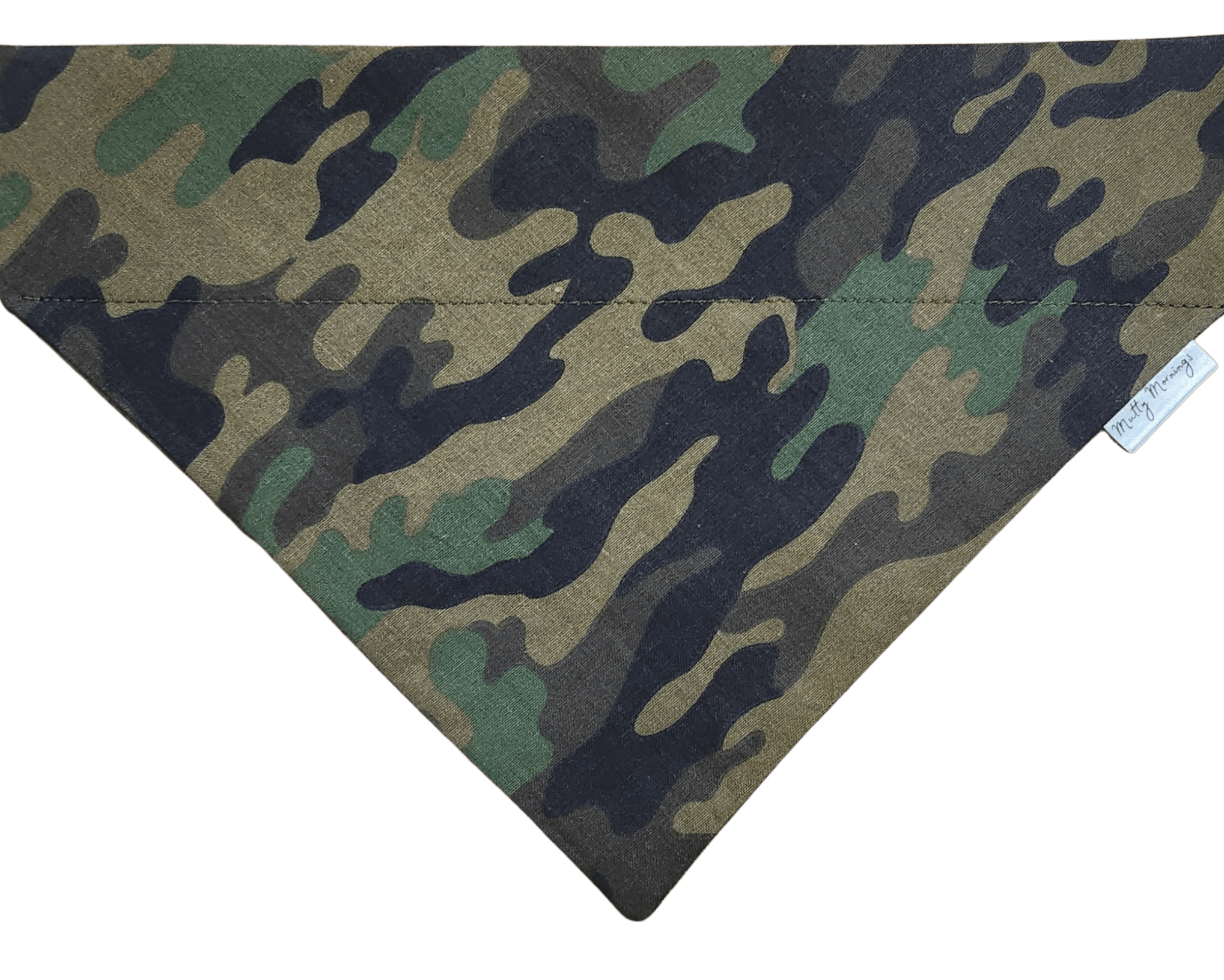 Camo Pet Bandana - Mutty Mornings