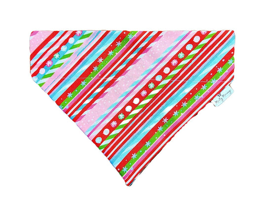 Candy Cane Lane Pet Bandana - Mutty Mornings