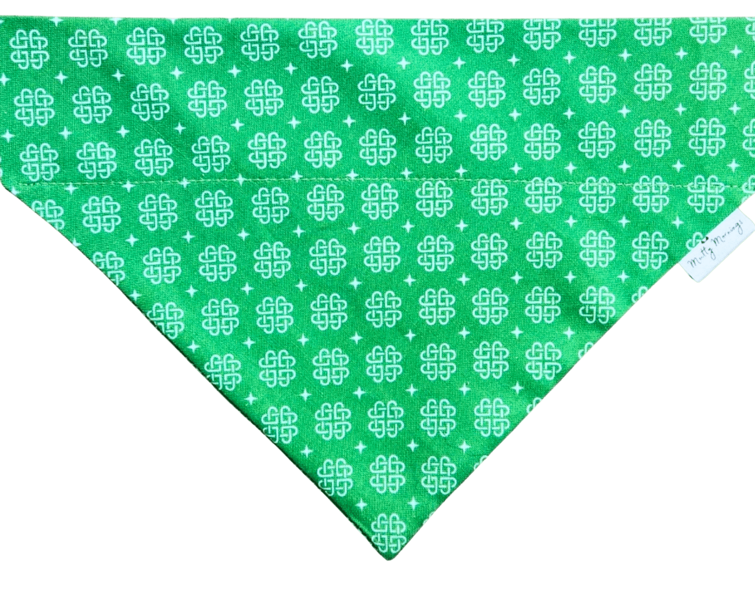 Celtic Clover Pet Bandana - Mutty Mornings