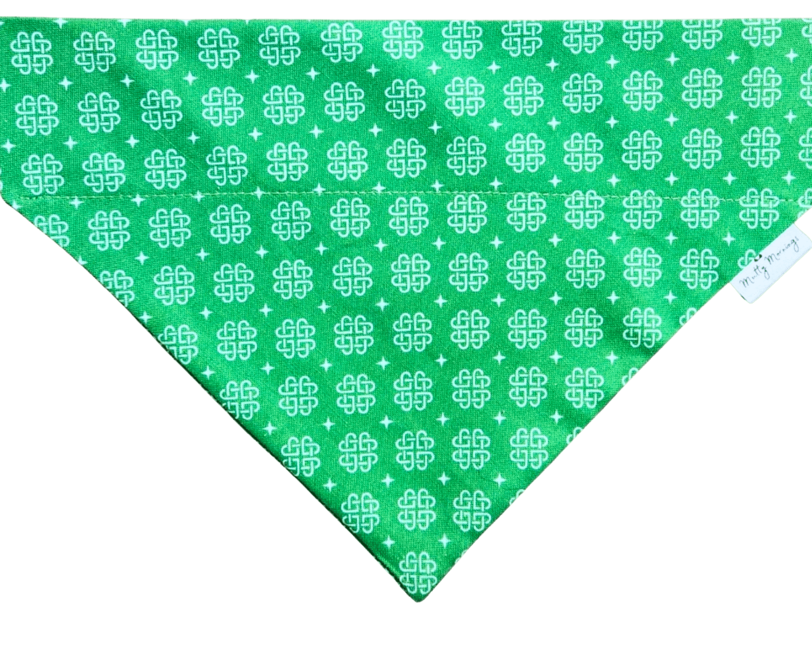 Celtic Clover Pet Bandana - Mutty Mornings