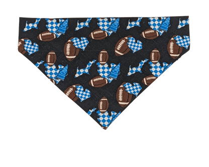Checkered Lions Bandana &amp; Headband Set - Mutty Mornings