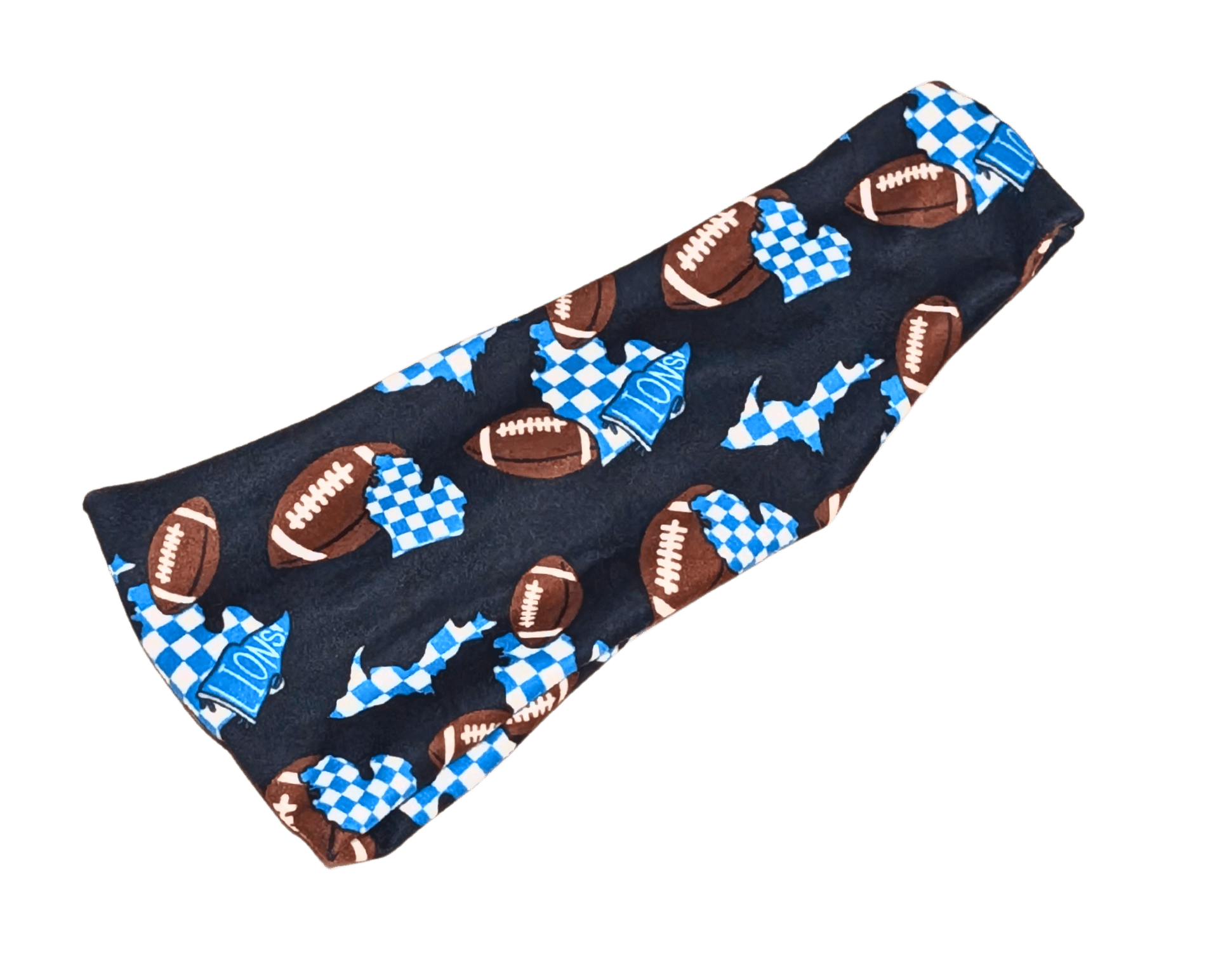 Checkered Lions Bandana &amp; Headband Set - Mutty Mornings