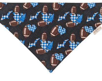 Checkered Lions Pet Bandana - Mutty Mornings