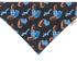 Checkered Lions Pet Bandana - Mutty Mornings