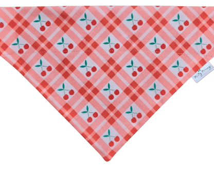 Cherry Picnic Pet Bandana - Mutty Mornings