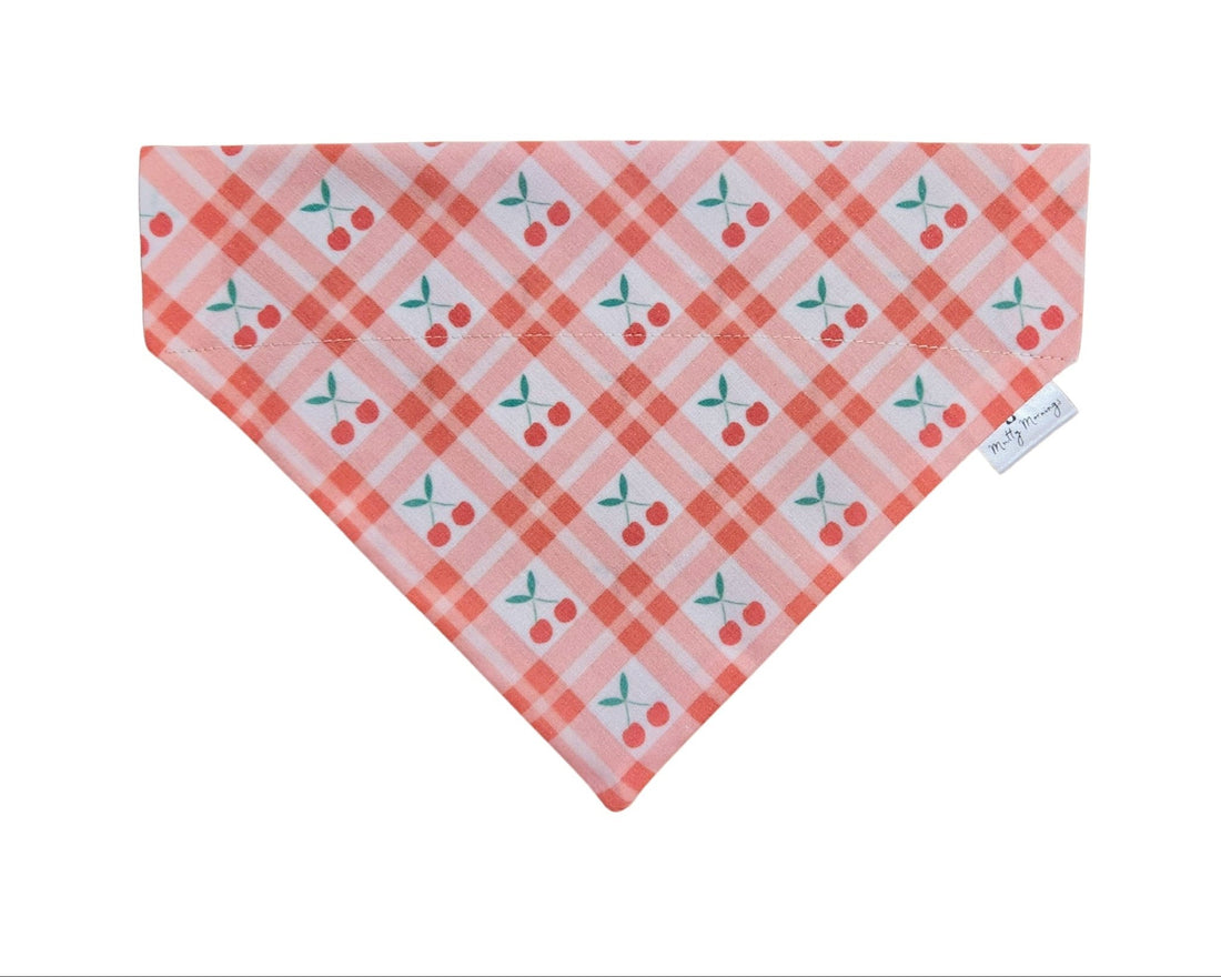 Cherry Picnic Pet Bandana - Mutty Mornings