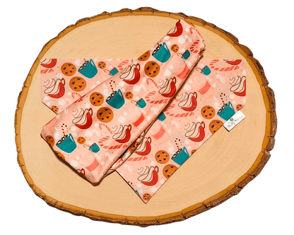 Christmas Cocoa Bandana &amp; Headband Set - Mutty Mornings