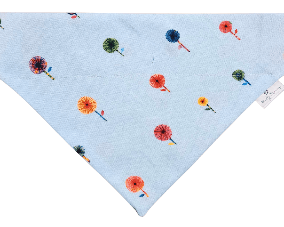Confetti Blooms Pet Bandana - Mutty Mornings