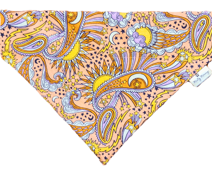 Cosmic Paisley Pet Bandana - Mutty Mornings