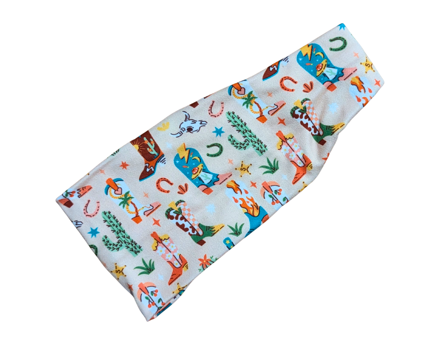 Cowboy Boots Bandana &amp; Headband Set - Mutty Mornings