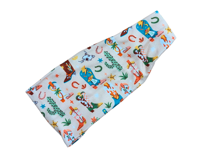 Cowboy Boots Bandana &amp; Headband Set - Mutty Mornings