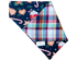 Cozy Christmas Plaid Reversible Pet Bandana - Mutty Mornings