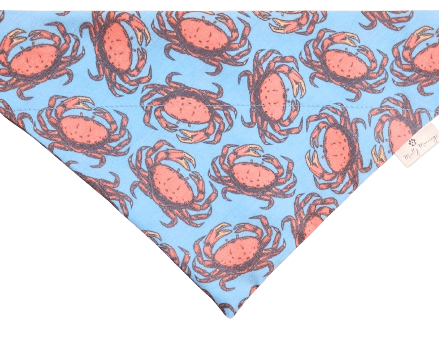 Crabby but Cute Pet Bandana - Mutty Mornings