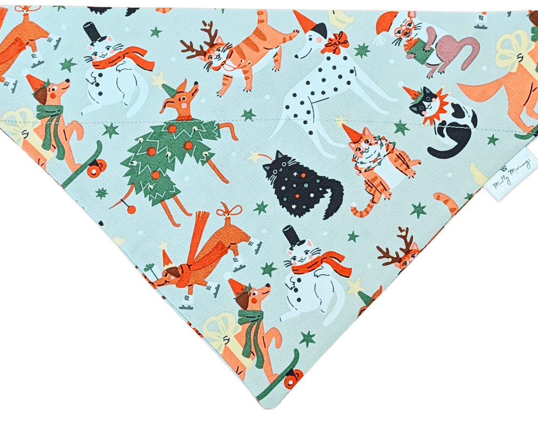 Deck the Paws Pet Bandana - Mutty Mornings