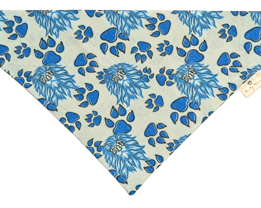 Detroit Lions GRIT Pet Bandana - Mutty Mornings
