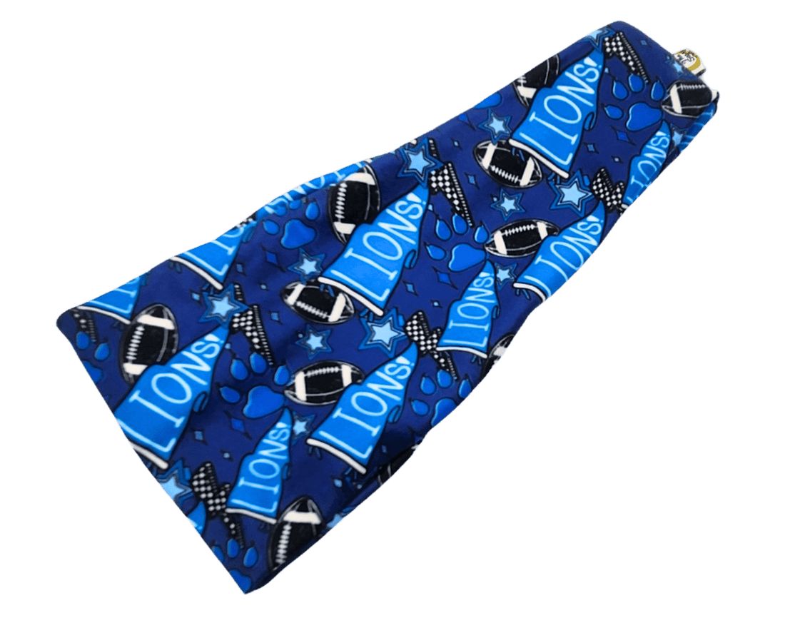 Detroit Lions Pendant Bandana &amp; Headband Set - Mutty Mornings