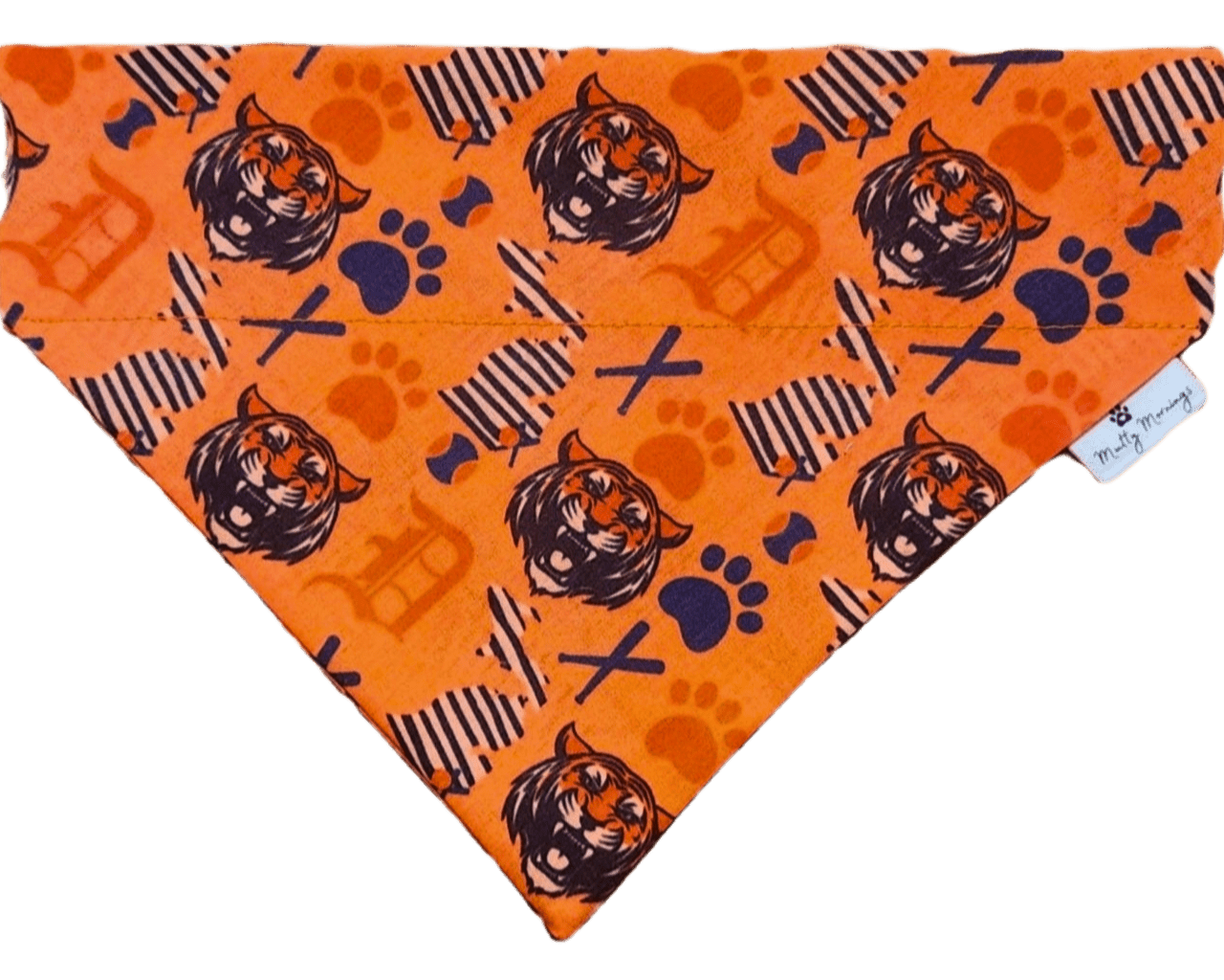 Detroit Lions Tigers Pet Bandana - Mutty Mornings