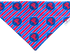 Detroit Pistons Stripe Pet Bandana - Mutty Mornings