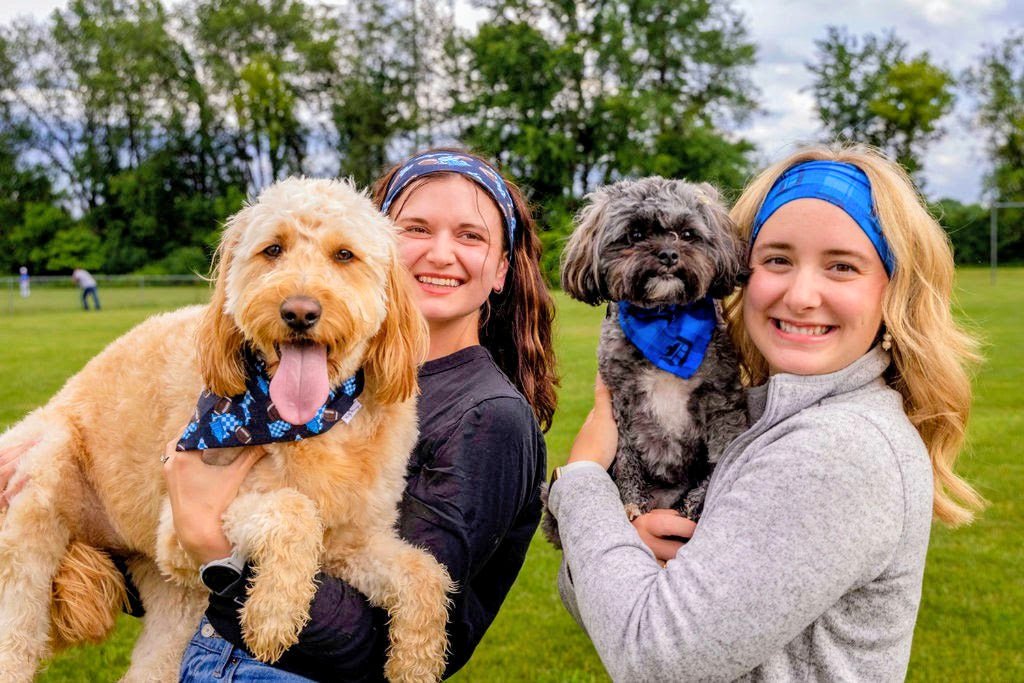 Detroit Plaid Bandana &amp; Matching Headband Set - Mutty Mornings