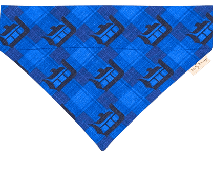 Detroit Plaid Pet Bandana - Mutty Mornings