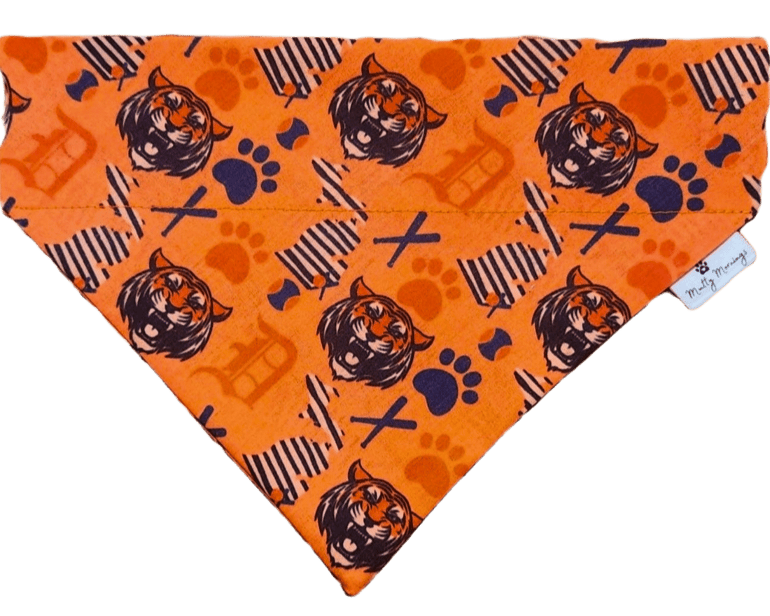 Detroit Tigers Bandana &amp; Headband Set - Mutty Mornings