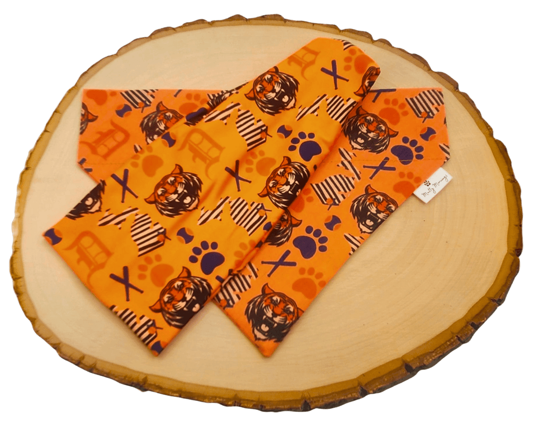 Detroit Tigers Bandana &amp; Headband Set - Mutty Mornings
