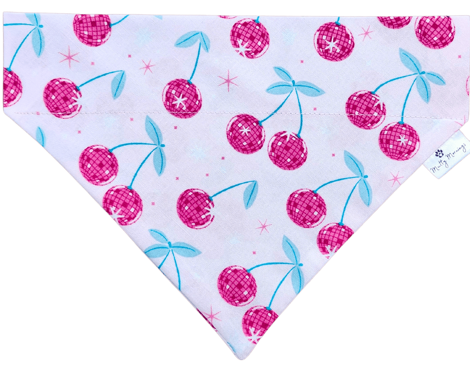 Disco Cherries Pet Bandana - Mutty Mornings