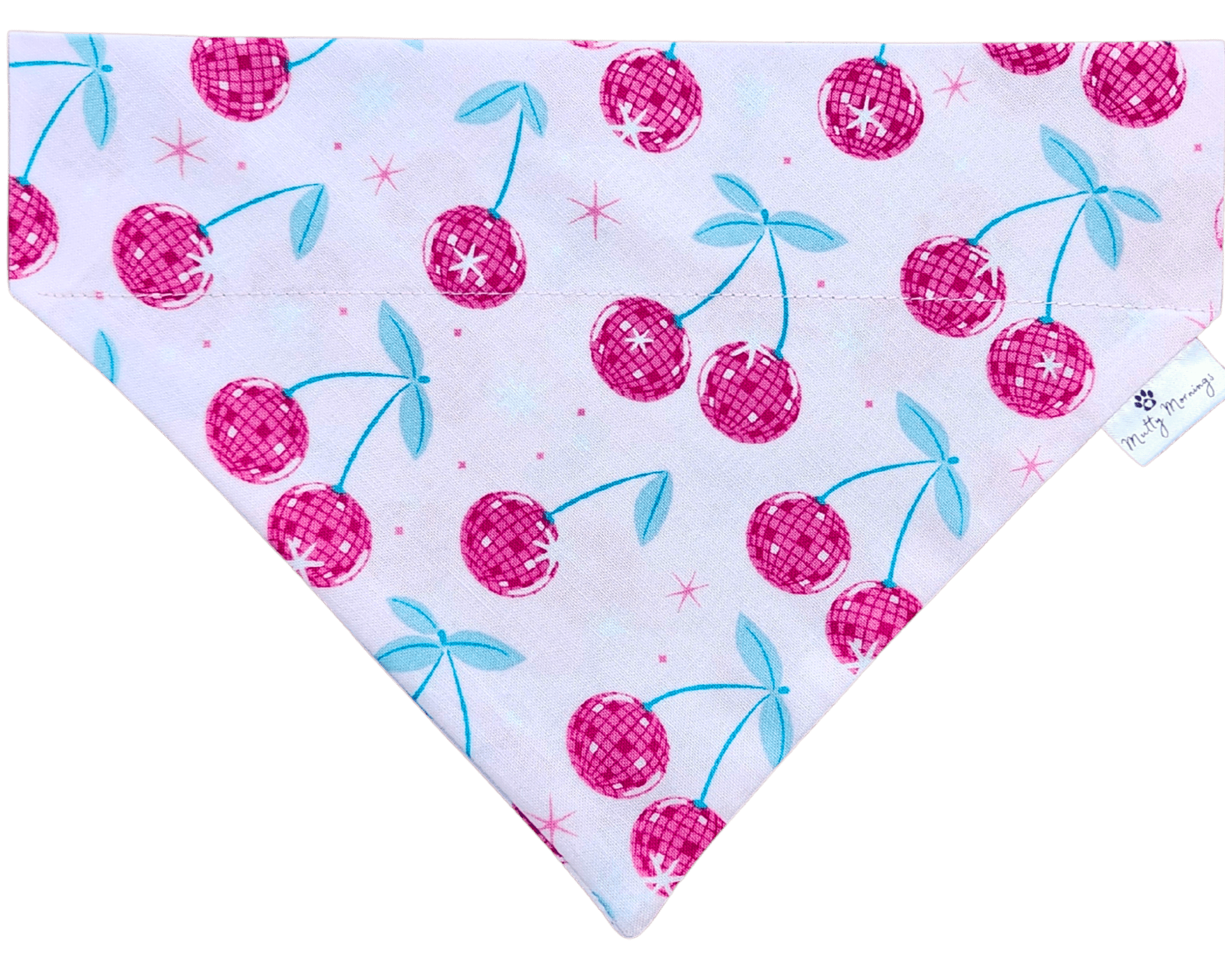 Disco Cherries Pet Bandana - Mutty Mornings