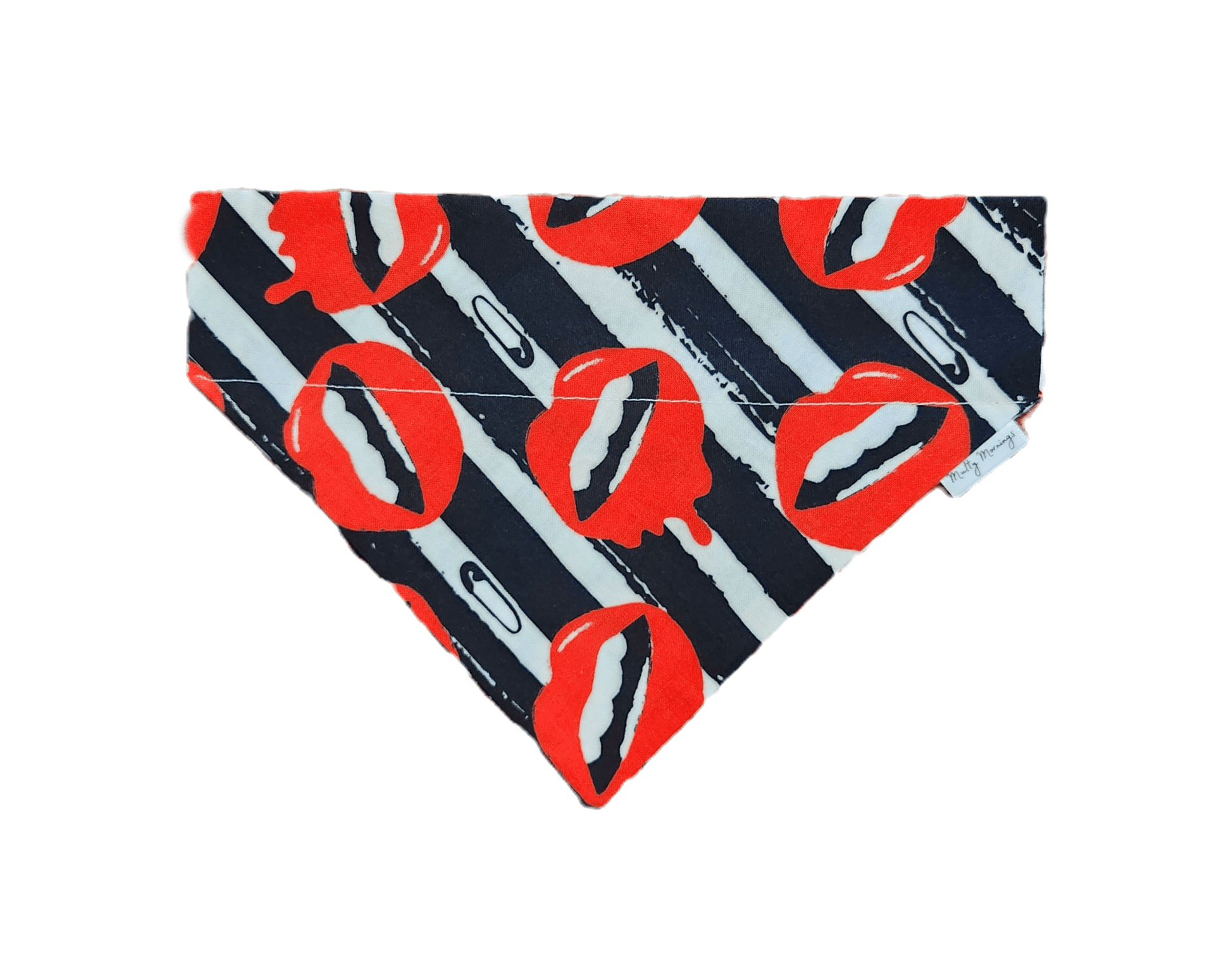 Drippy Lips Pet Bandana - Mutty Mornings