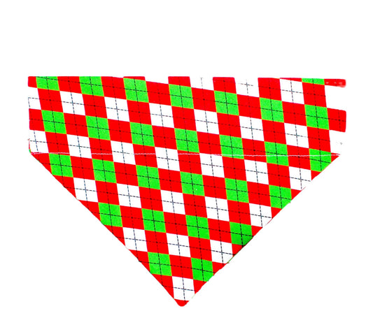 Elf Plaid Pet Bandana - Mutty Mornings