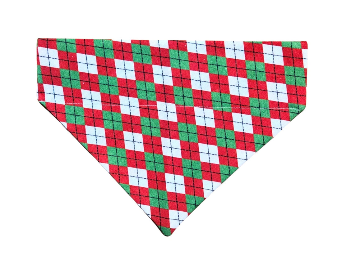 Elf Plaid Pet Bandana - Mutty Mornings