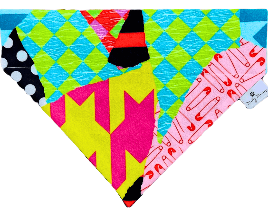 Funky Punky Pet Bandana - Mutty Mornings