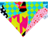 Funky Punky Pet Bandana - Mutty Mornings