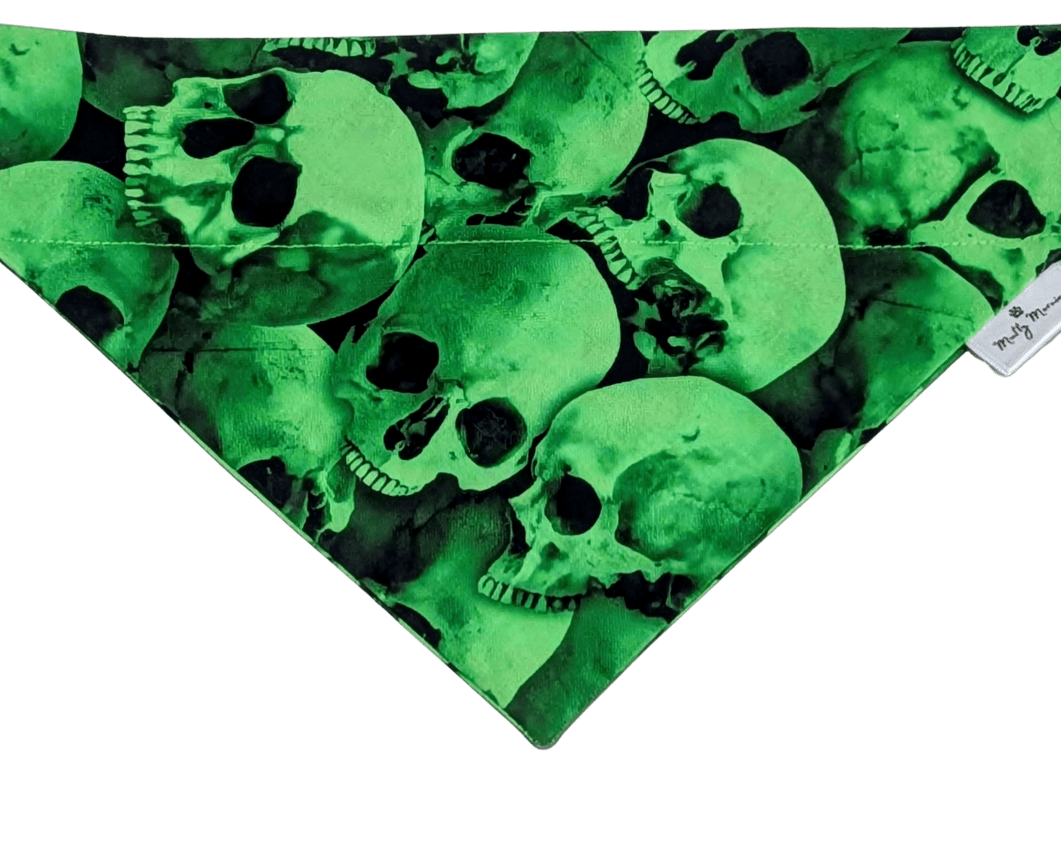Glow Skull Pet Bandana - Mutty Mornings