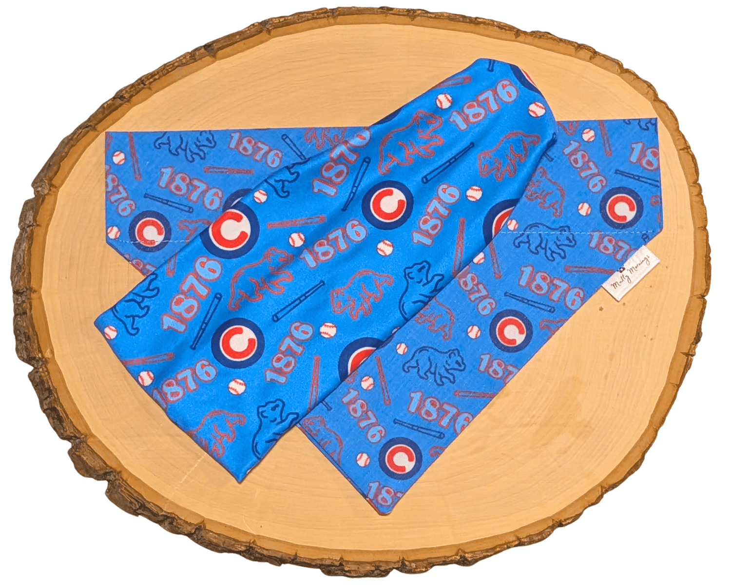 Go Cubs Go Bandana &amp; Headband Set - Mutty Mornings