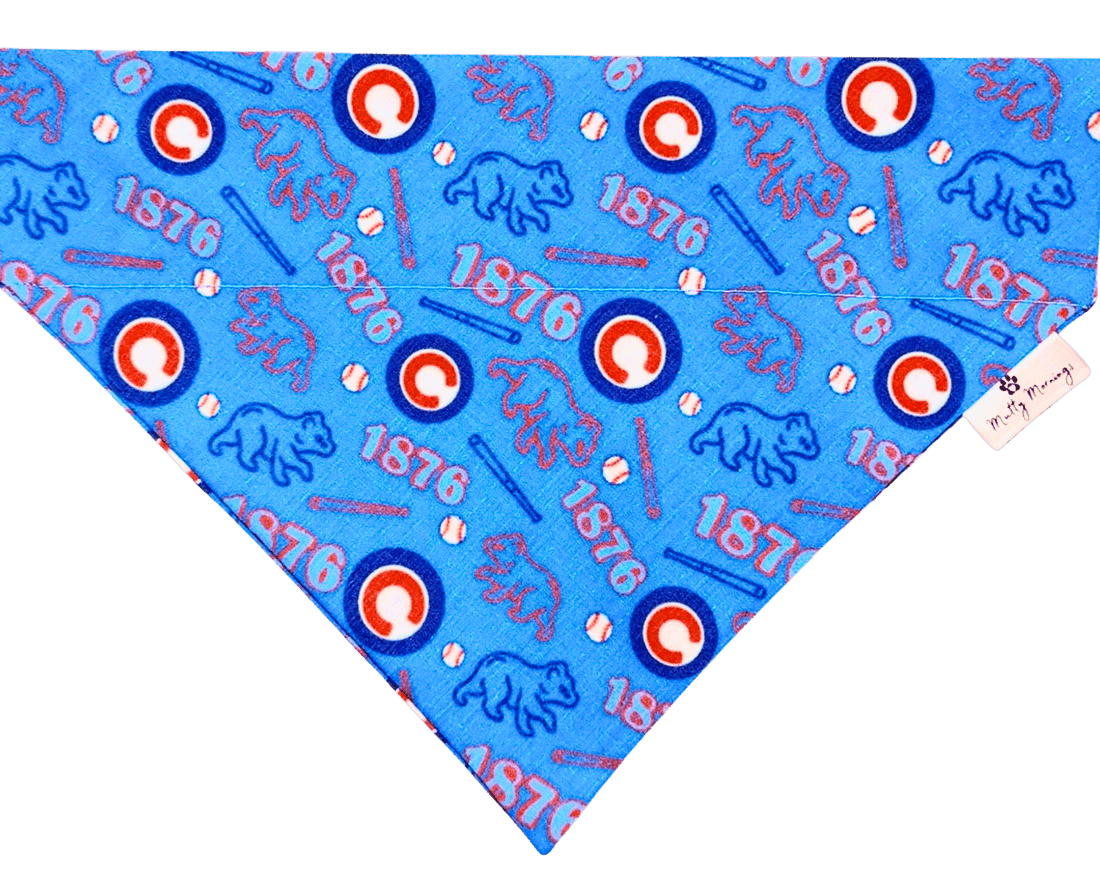 Go Cubs Go Pet Bandana - Mutty Mornings