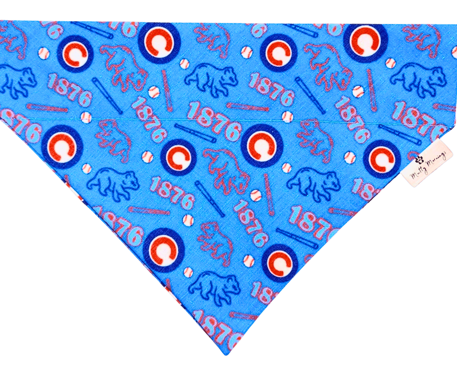 Go Cubs Go Pet Bandana - Mutty Mornings