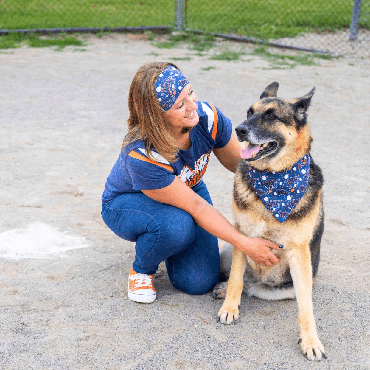 Go Tigers Bandana &amp; Headband Set - Mutty Mornings
